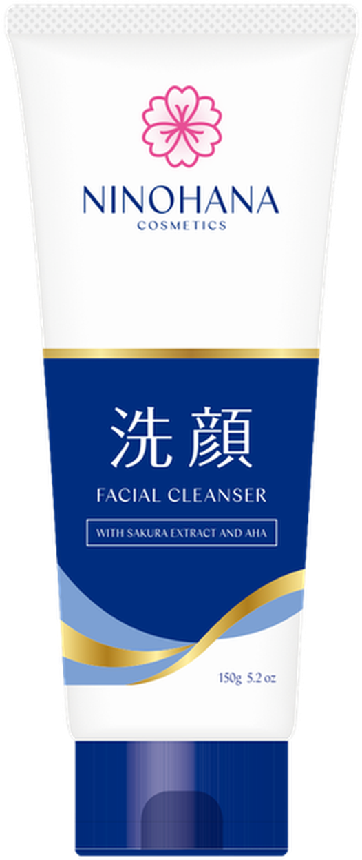 Ninohana Cosmetics Facial Cleanser 150g tube
